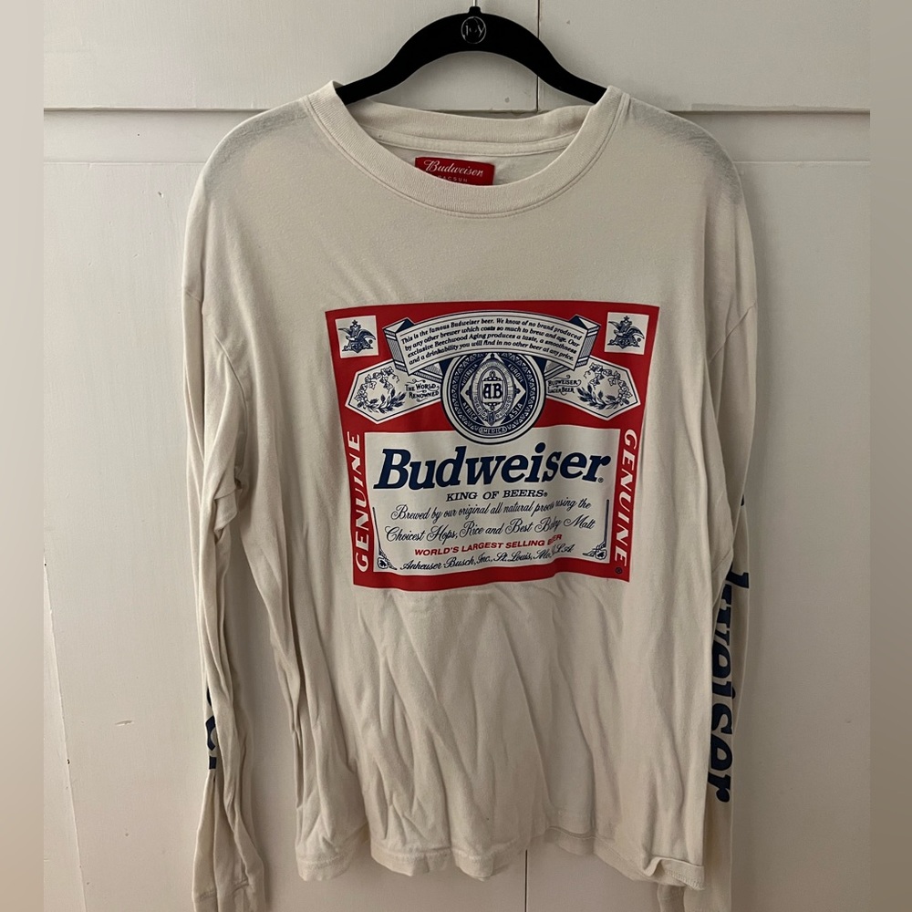 Men’s Budweiser Long Sleeve